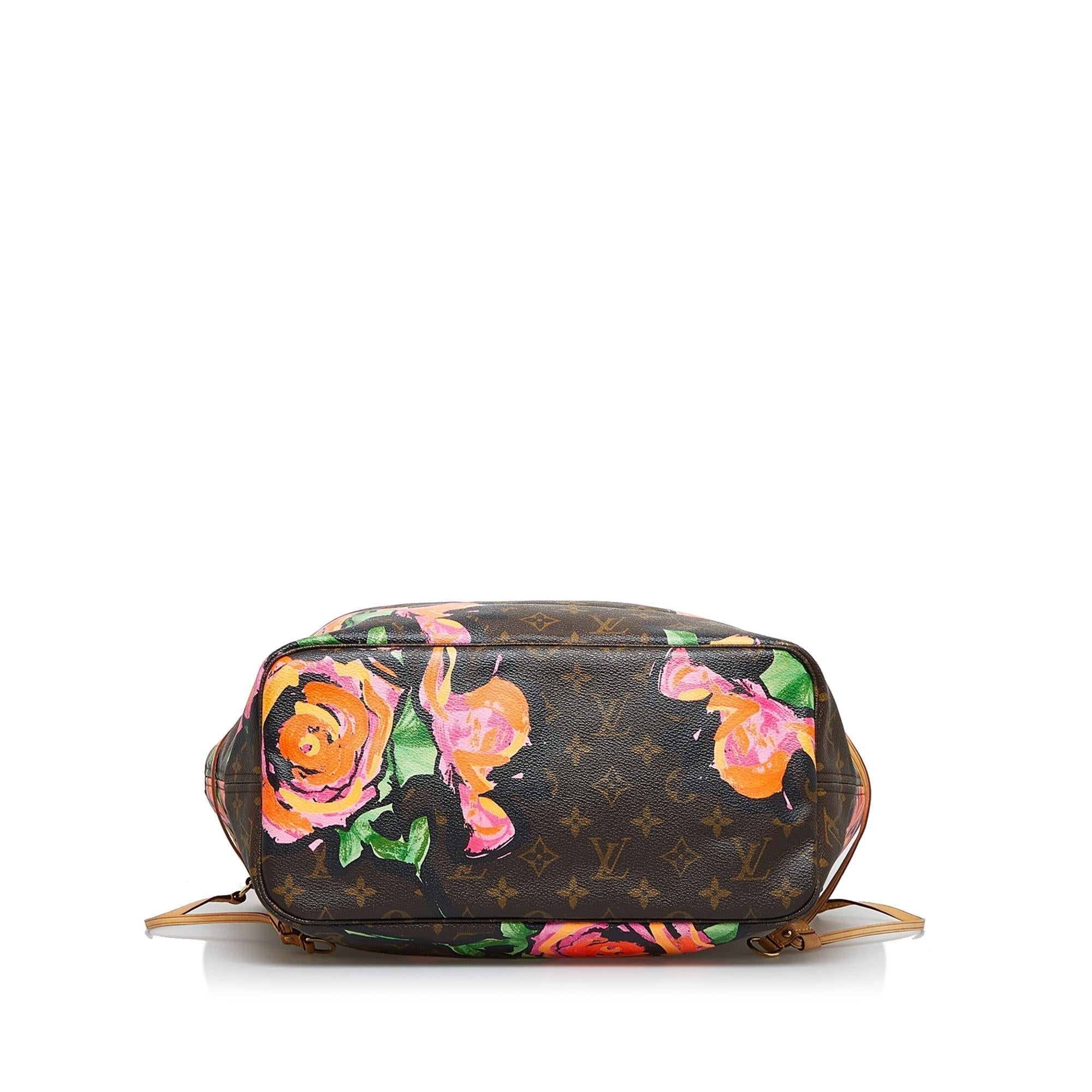 Louis Vuitton Monogram Roses Neverfull MM (SHG-v6L1z7)