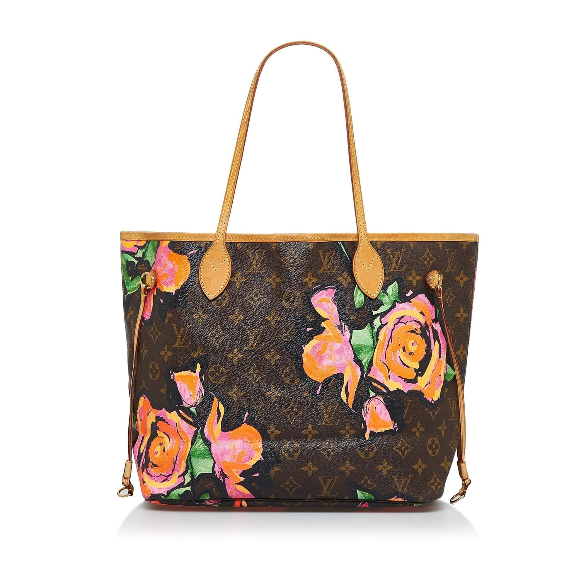 Louis Vuitton Monogram Roses Neverfull MM (SHG-v6L1z7)
