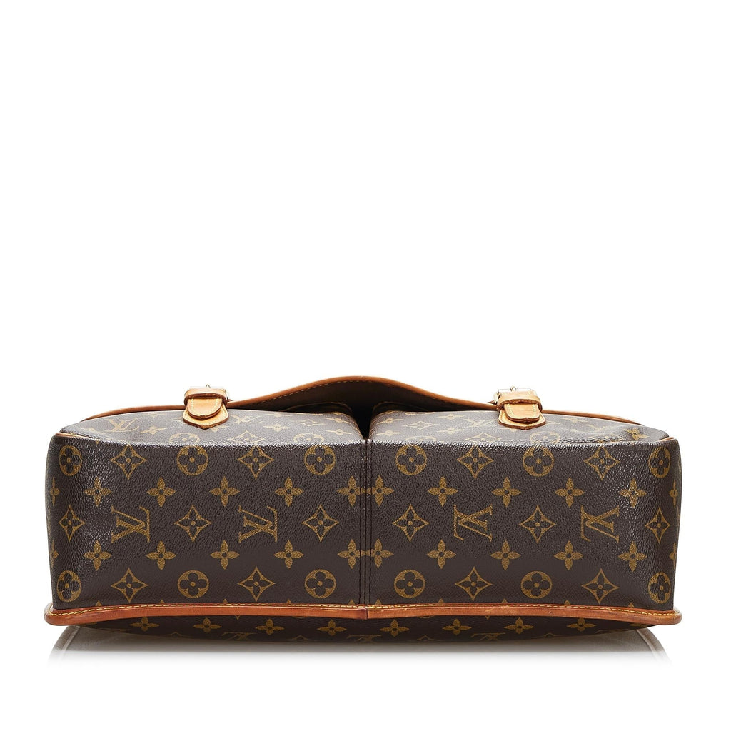 Louis Vuitton Monogram Sac Gibeciere GM (SHG-X8pgl5)