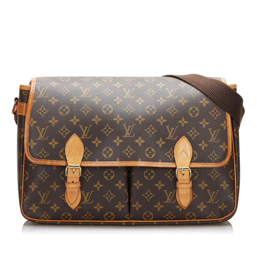Louis Vuitton Monogram Sac Gibeciere GM (SHG-X8pgl5)