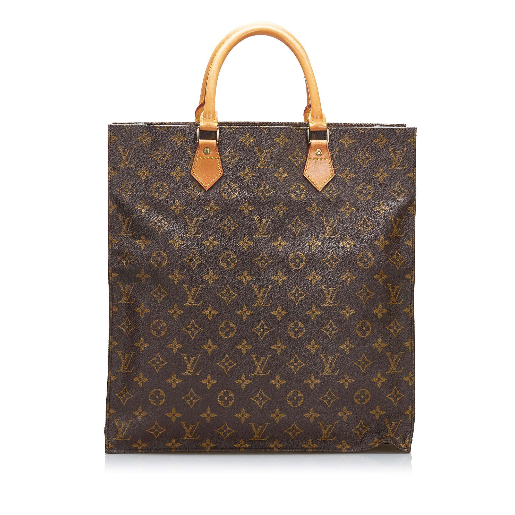 Louis Vuitton Monogram Sac Plat (SHG-HB59b7)
