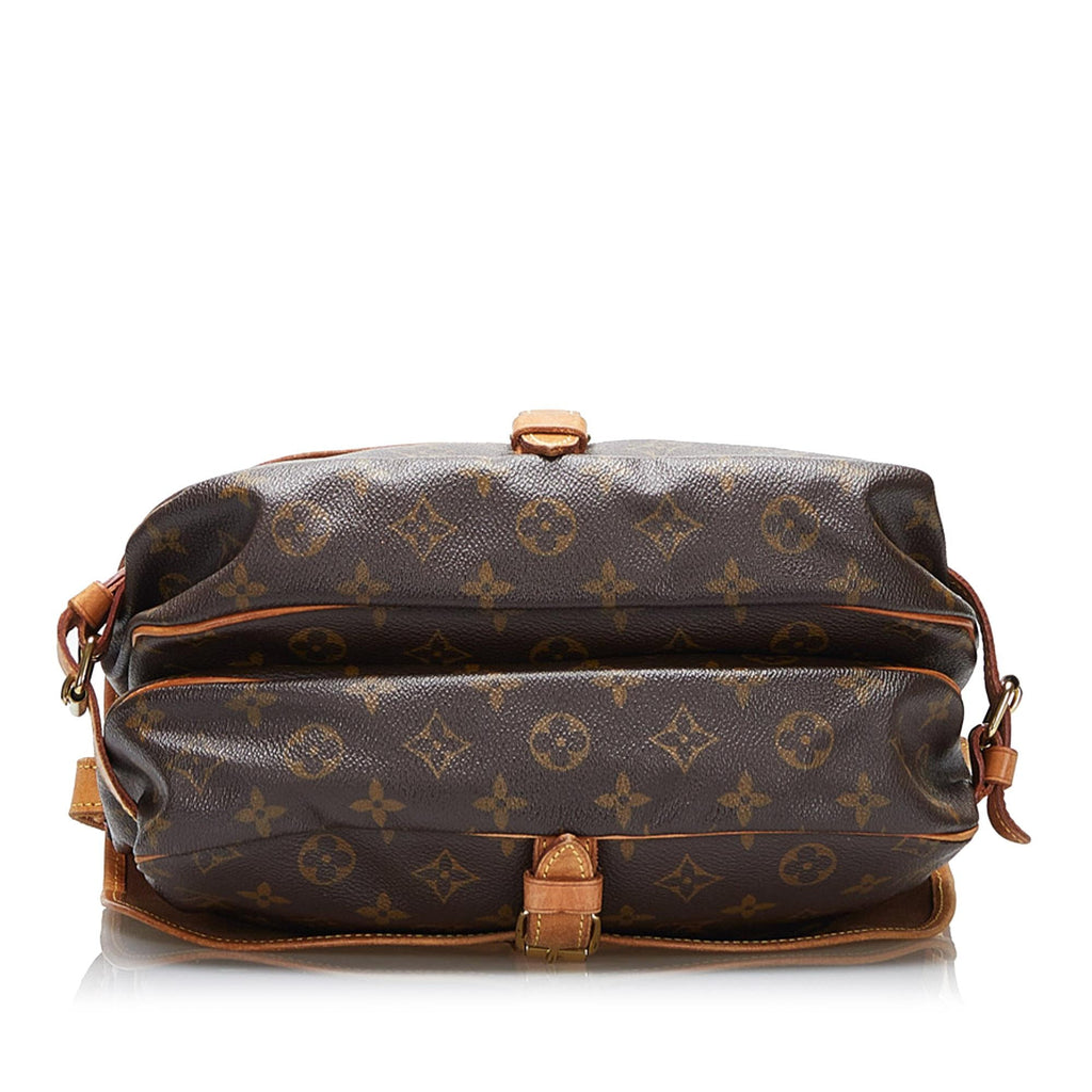 Louis Vuitton Monogram Saumur 25 (SHG-hLwjCx)