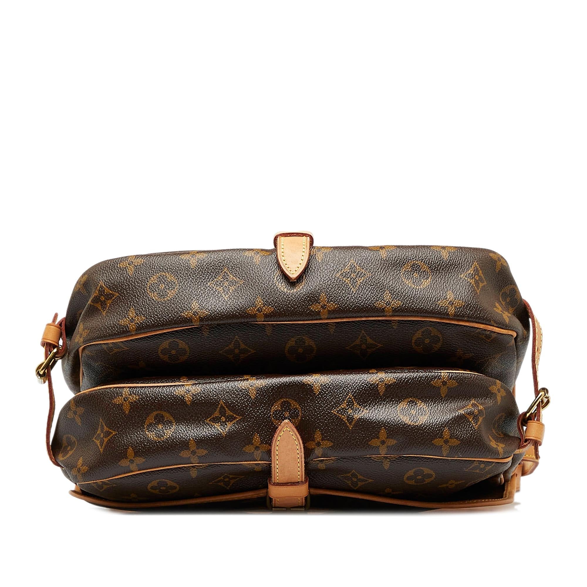 Louis Vuitton Monogram Saumur 25 (SHG-IeZ7vG)