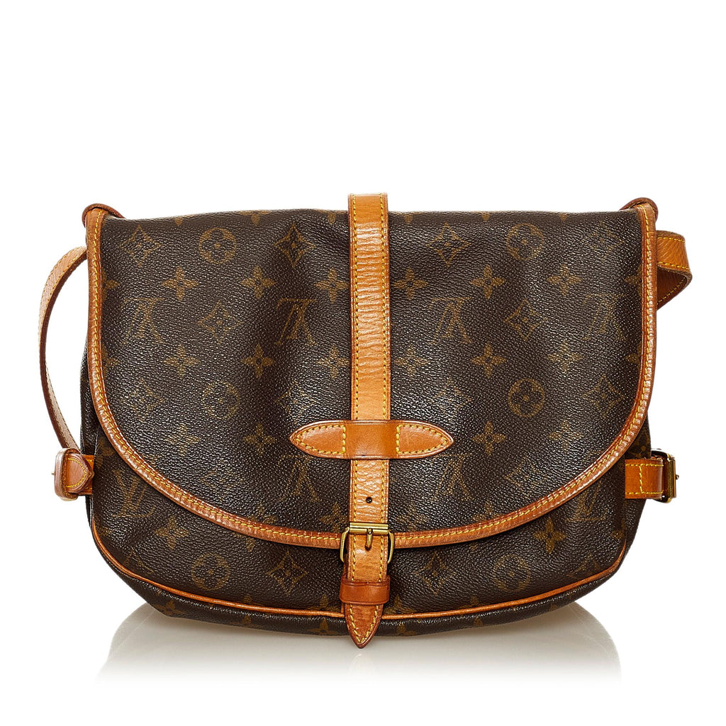 Louis Vuitton Monogram Saumur 30 (SHG-34272)