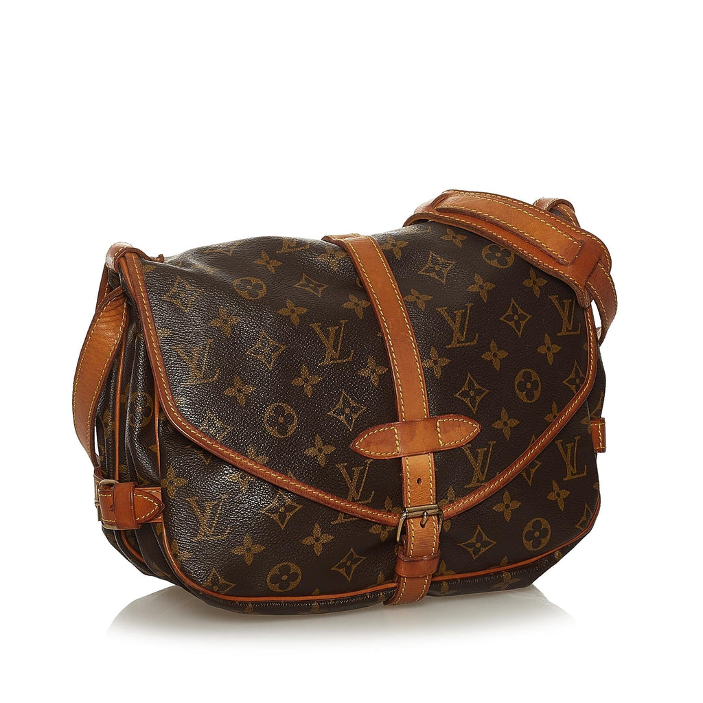 Louis Vuitton Monogram Saumur 30 (SHG-34428)