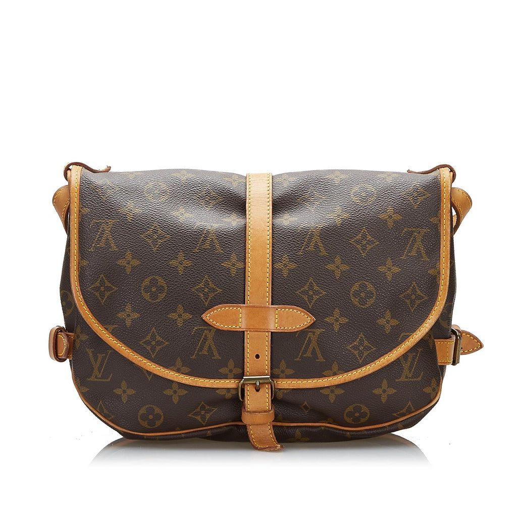 Louis Vuitton Monogram Saumur 30 (SHG-36942)