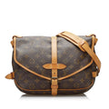 Louis Vuitton Monogram Saumur 30 (SHG-36942)