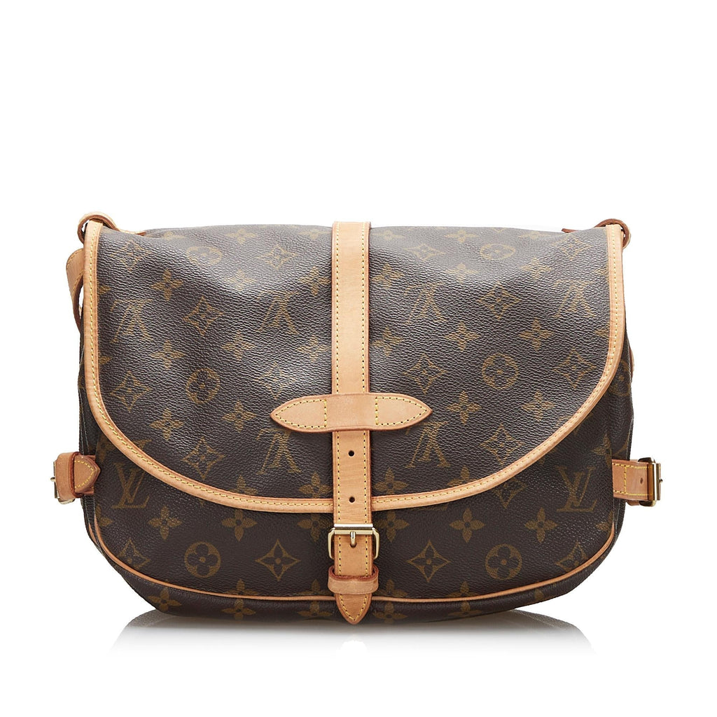 Louis Vuitton Monogram Saumur 30 (SHG-MDYoCb)