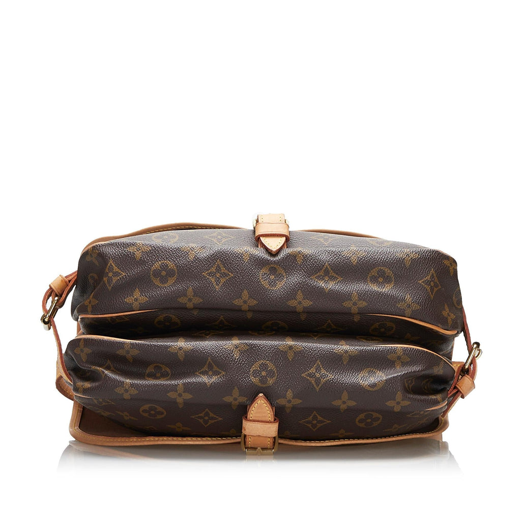 Louis Vuitton Monogram Saumur 30 (SHG-MDYoCb)