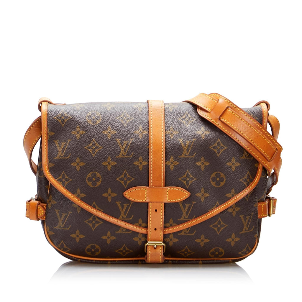 Louis Vuitton Monogram Saumur 30 (SHG-18kTad)