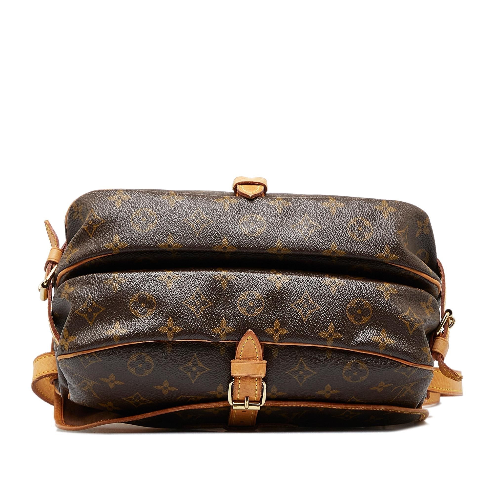 Louis Vuitton Monogram Saumur 30 (SHG-zhoc2P)