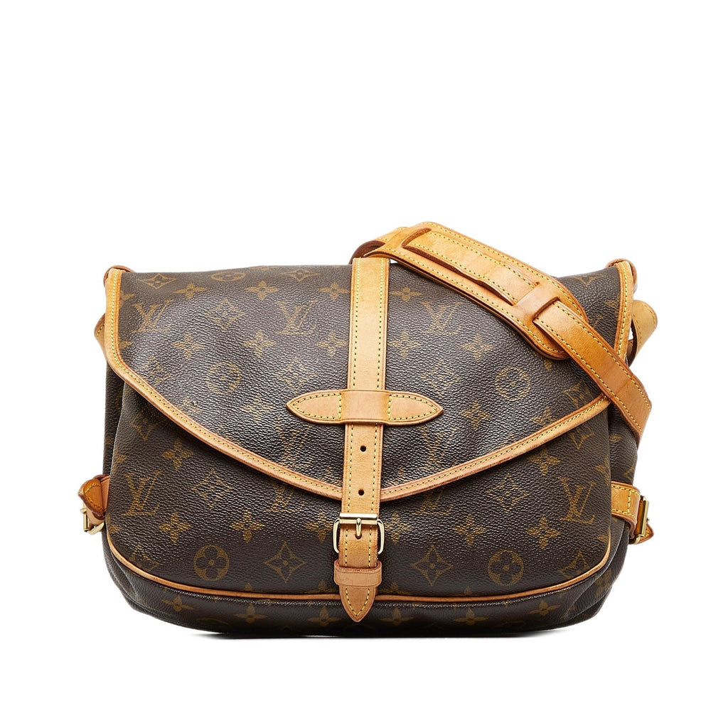 Louis Vuitton Monogram Saumur 30 (SHG-zhoc2P)