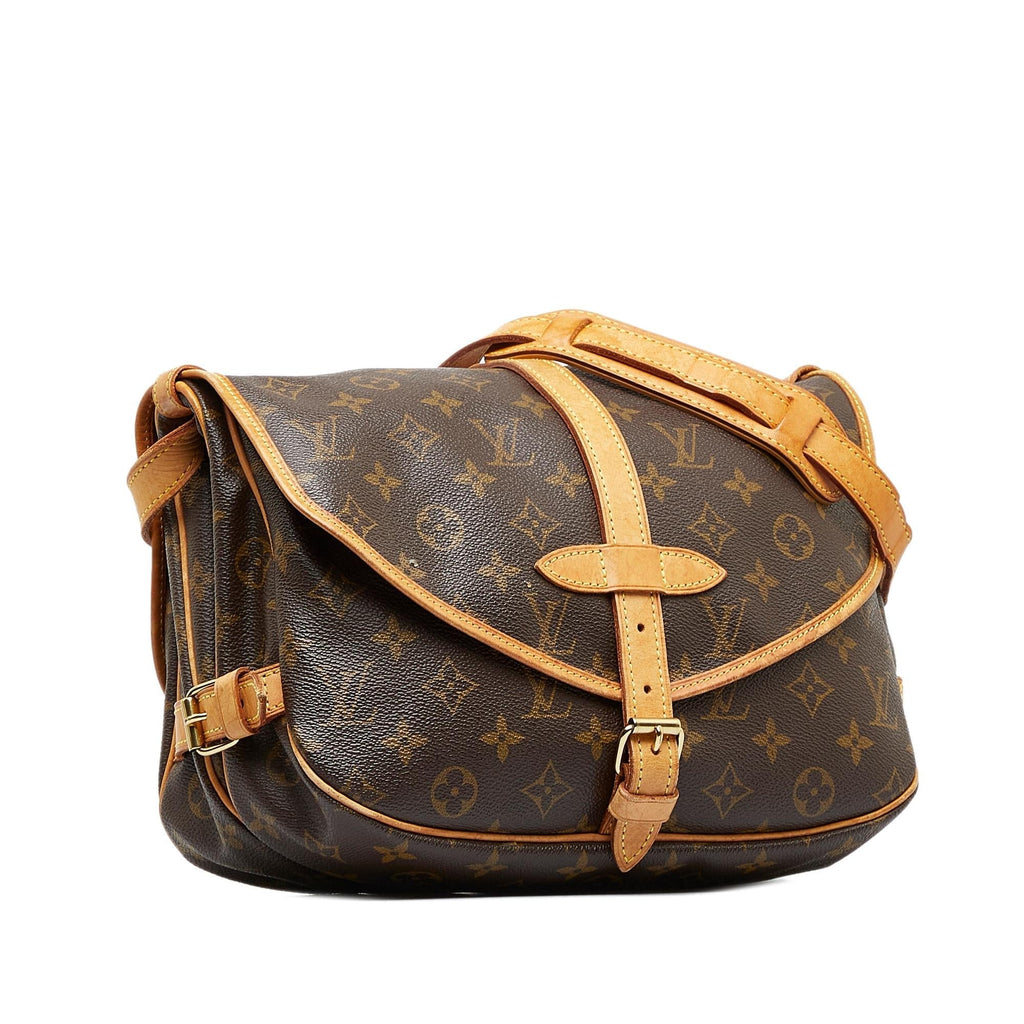 Louis Vuitton Monogram Saumur 30 (SHG-zhoc2P)