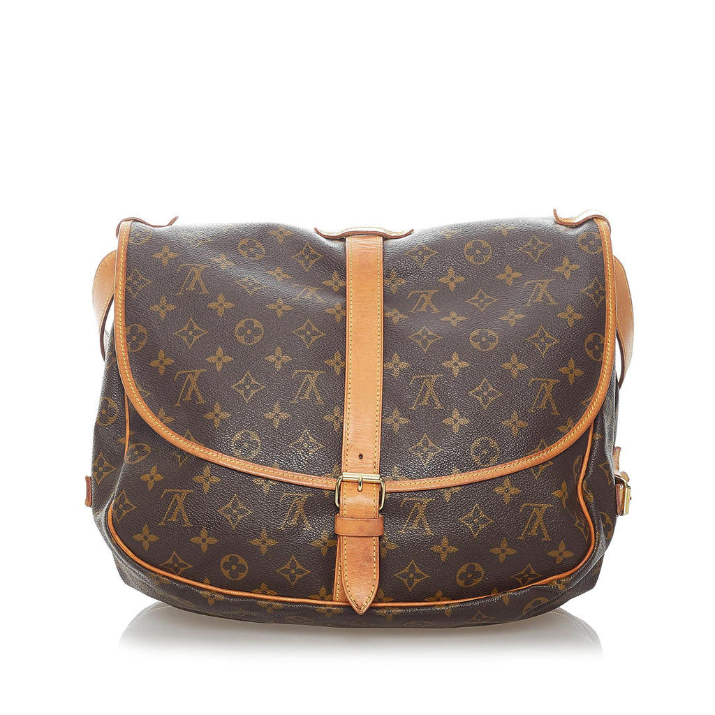 Louis Vuitton Monogram Saumur 35 (SHG-34335)
