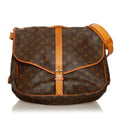 Louis Vuitton Monogram Saumur 35 (SHG-34595)