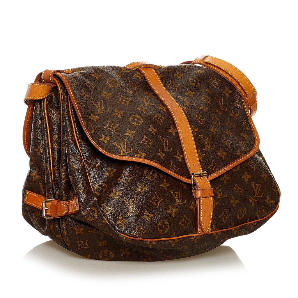 Louis Vuitton Monogram Saumur 35 (SHG-34595)