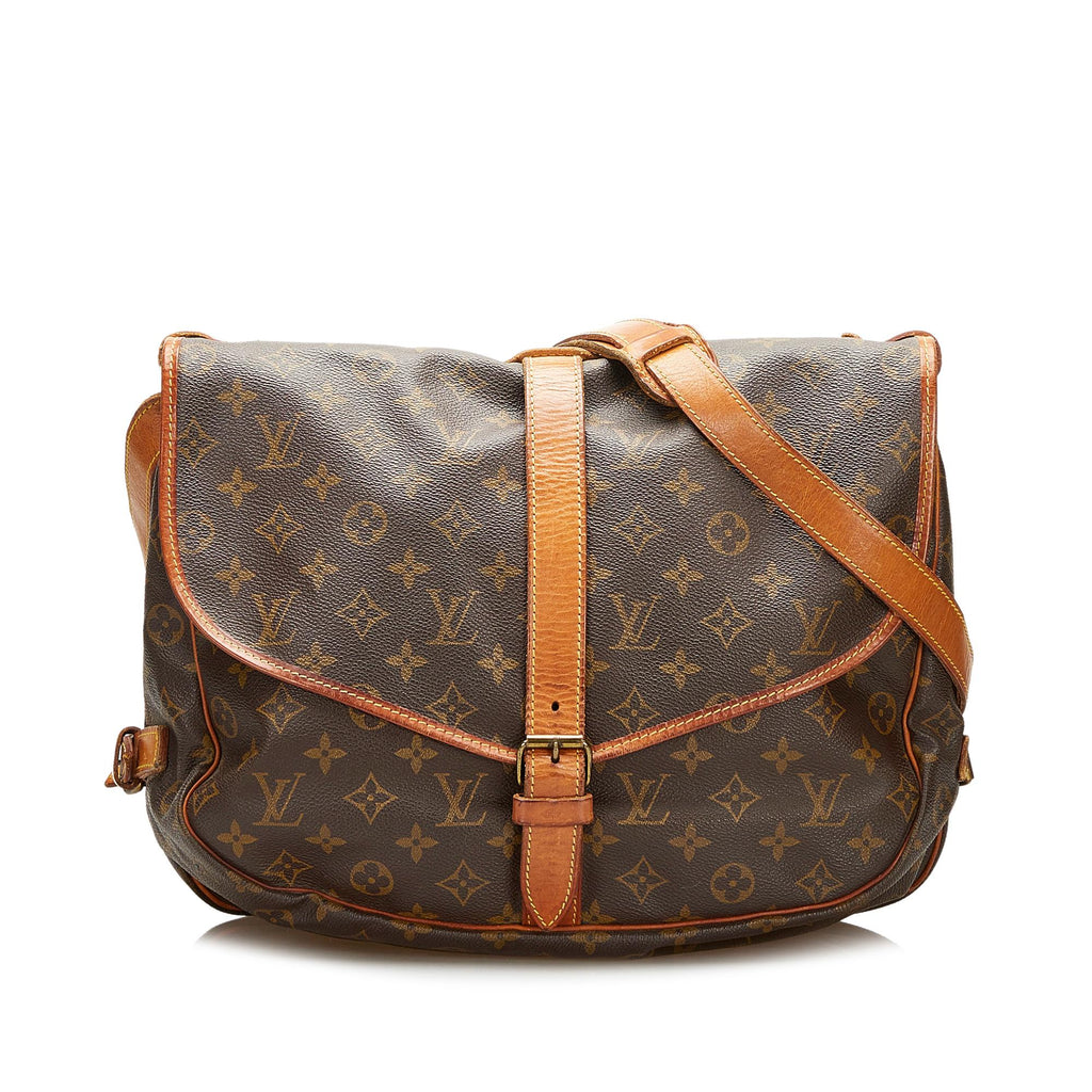 Louis Vuitton Monogram Saumur 35 (SHG-35568)
