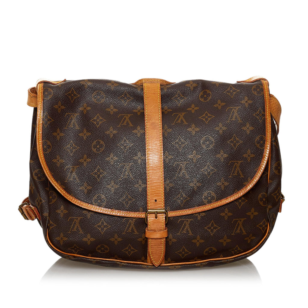 Louis Vuitton Monogram Saumur 35 (SHG-36334)