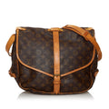 Louis Vuitton Monogram Saumur 35 (SHG-36334)