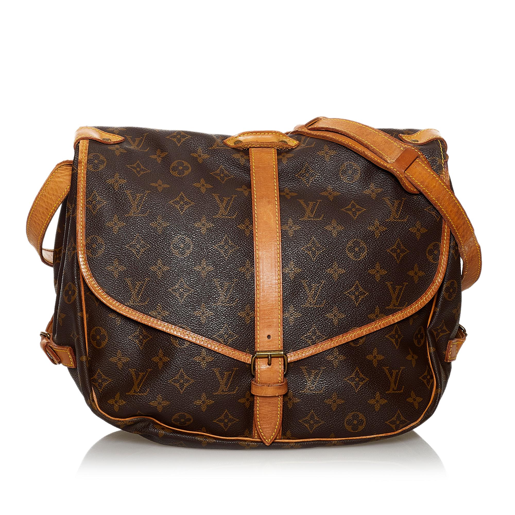 Louis Vuitton Monogram Saumur 35 (SHG-36334)