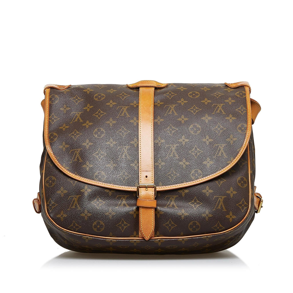 Louis Vuitton Monogram Saumur 35 (SHG-PiT1cu)