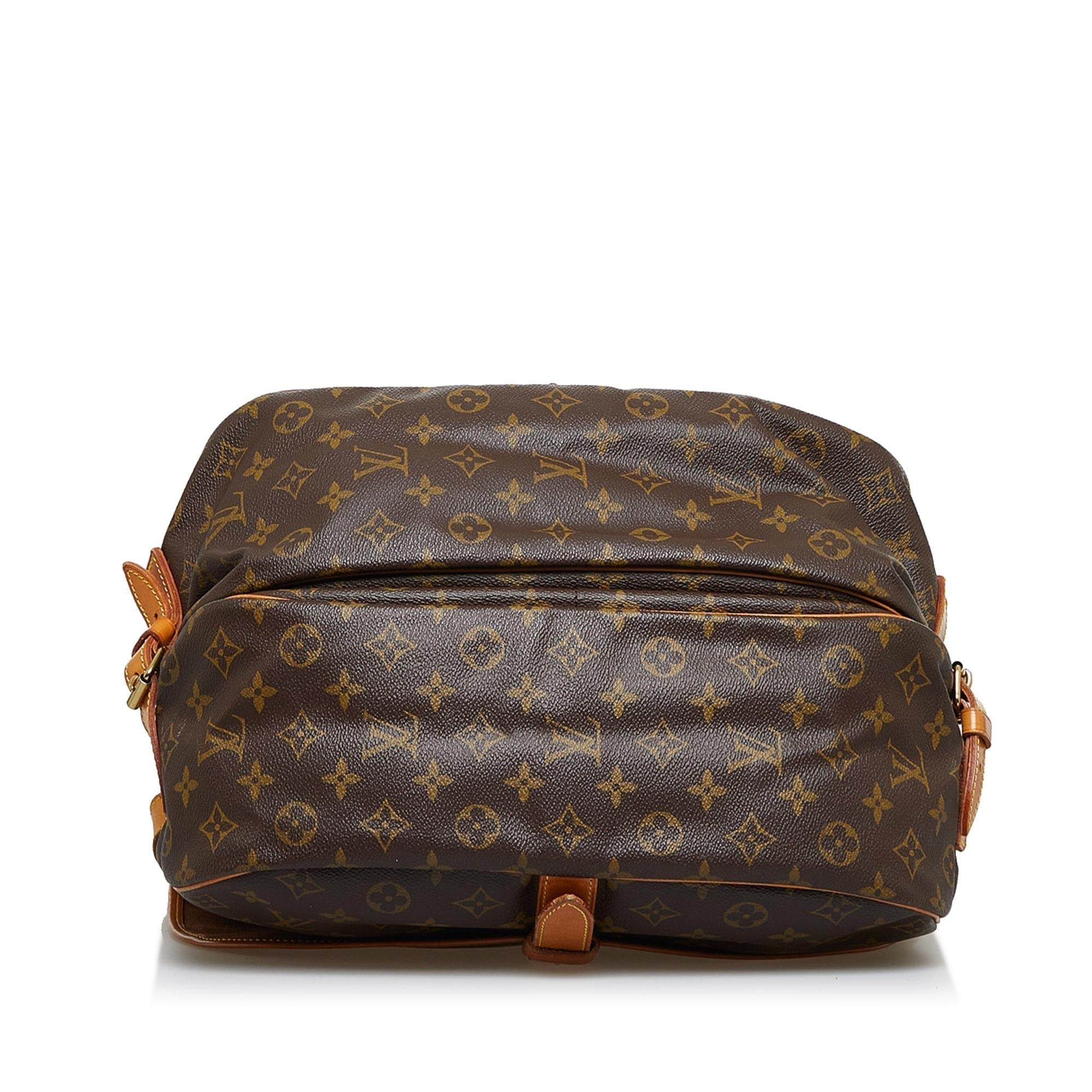 Louis Vuitton Monogram Saumur 35 (SHG-PiT1cu)
