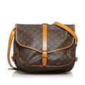 Louis Vuitton Monogram Saumur 35 (SHG-PiT1cu)