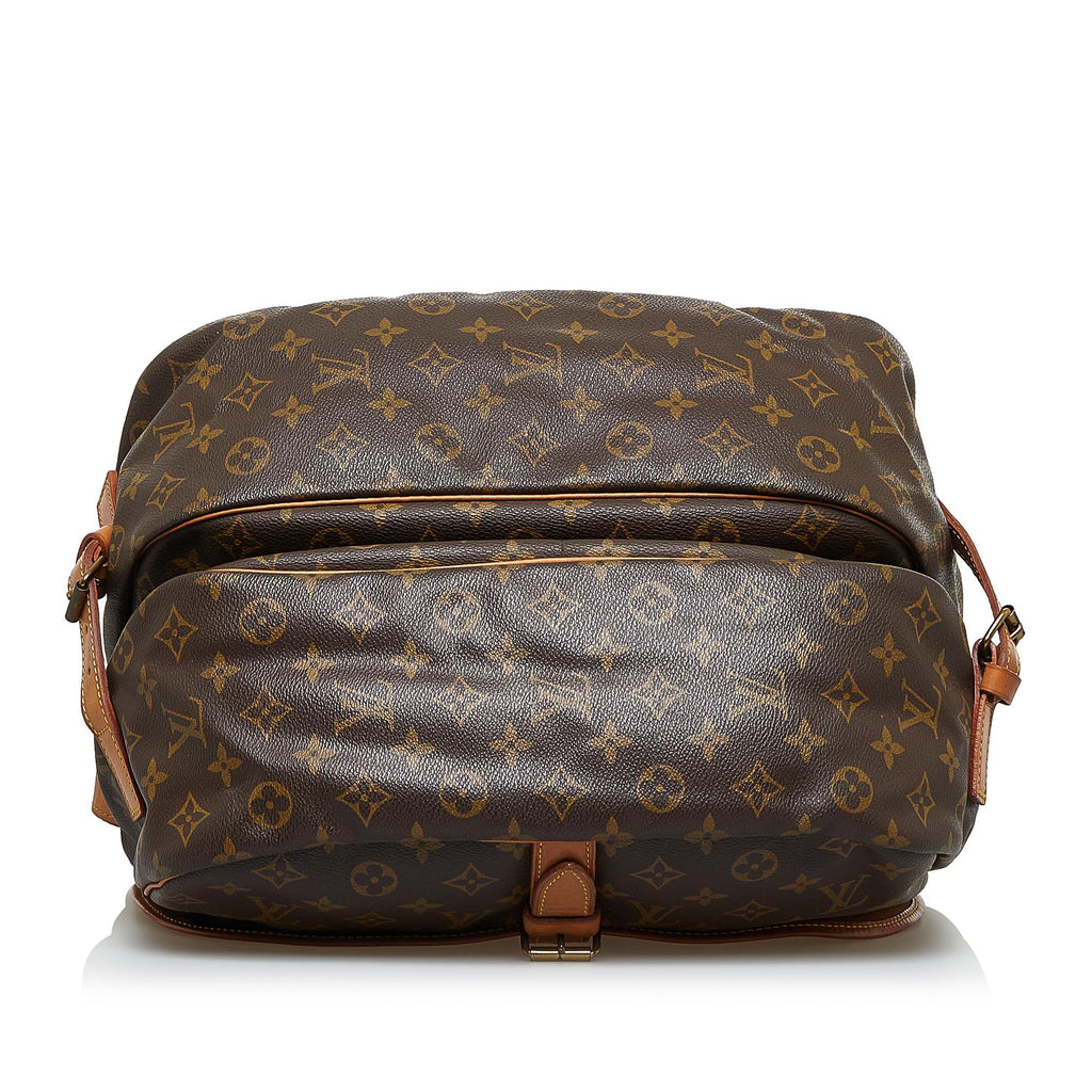 Louis Vuitton Monogram Saumur 35 (SHG-Hp526P)