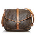 Louis Vuitton Monogram Saumur 35 (SHG-Hp526P)