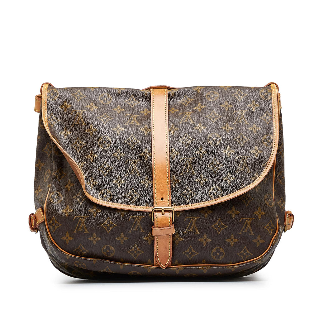 Louis Vuitton Monogram Saumur 35 (SHG-apxx0B)