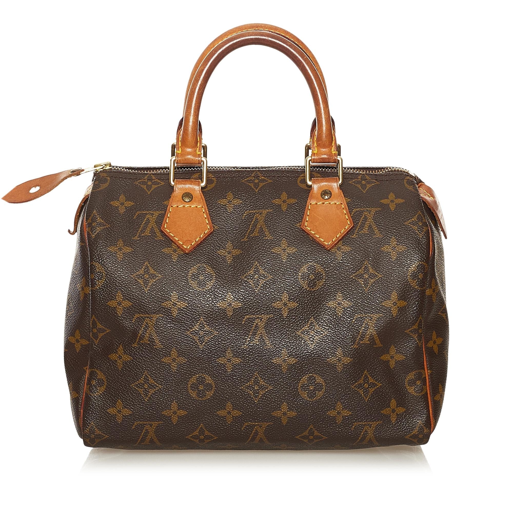 Louis Vuitton Monogram Speedy 25 (SHG-34895)