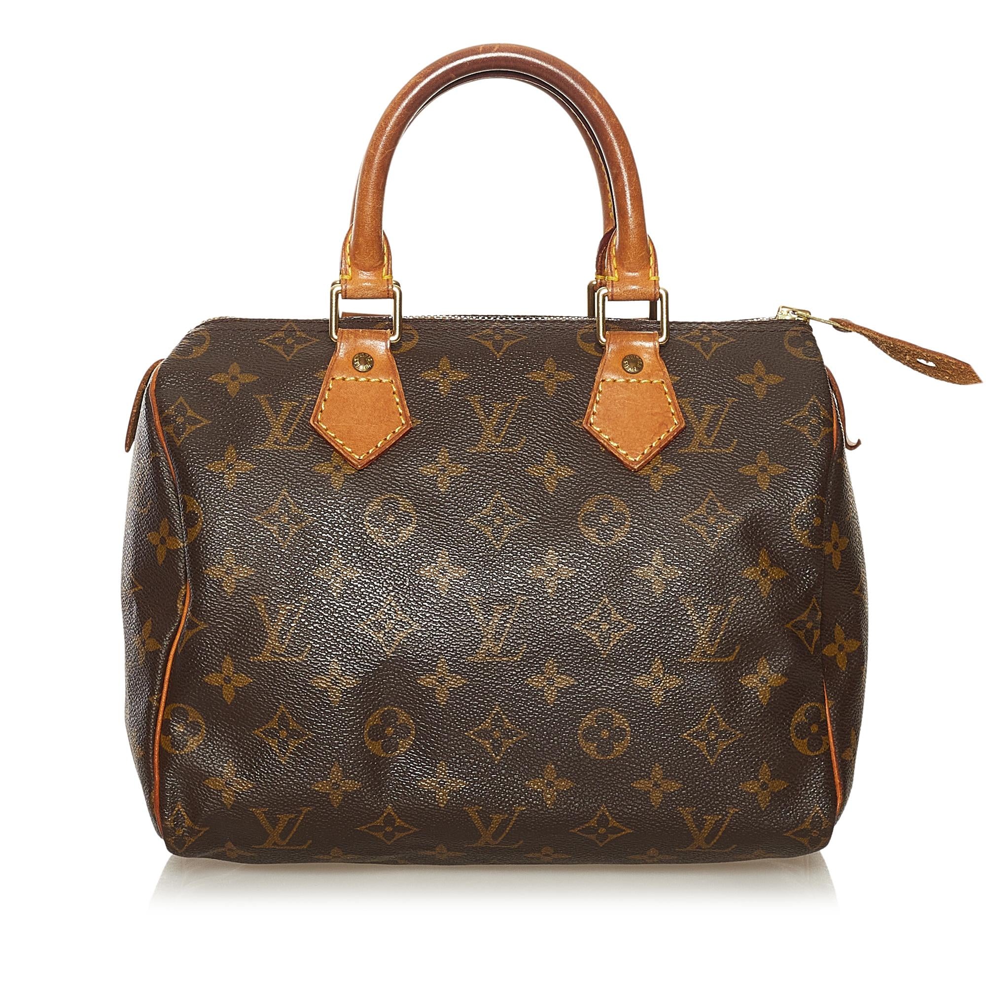 Louis Vuitton Monogram Speedy 25 (SHG-34895)