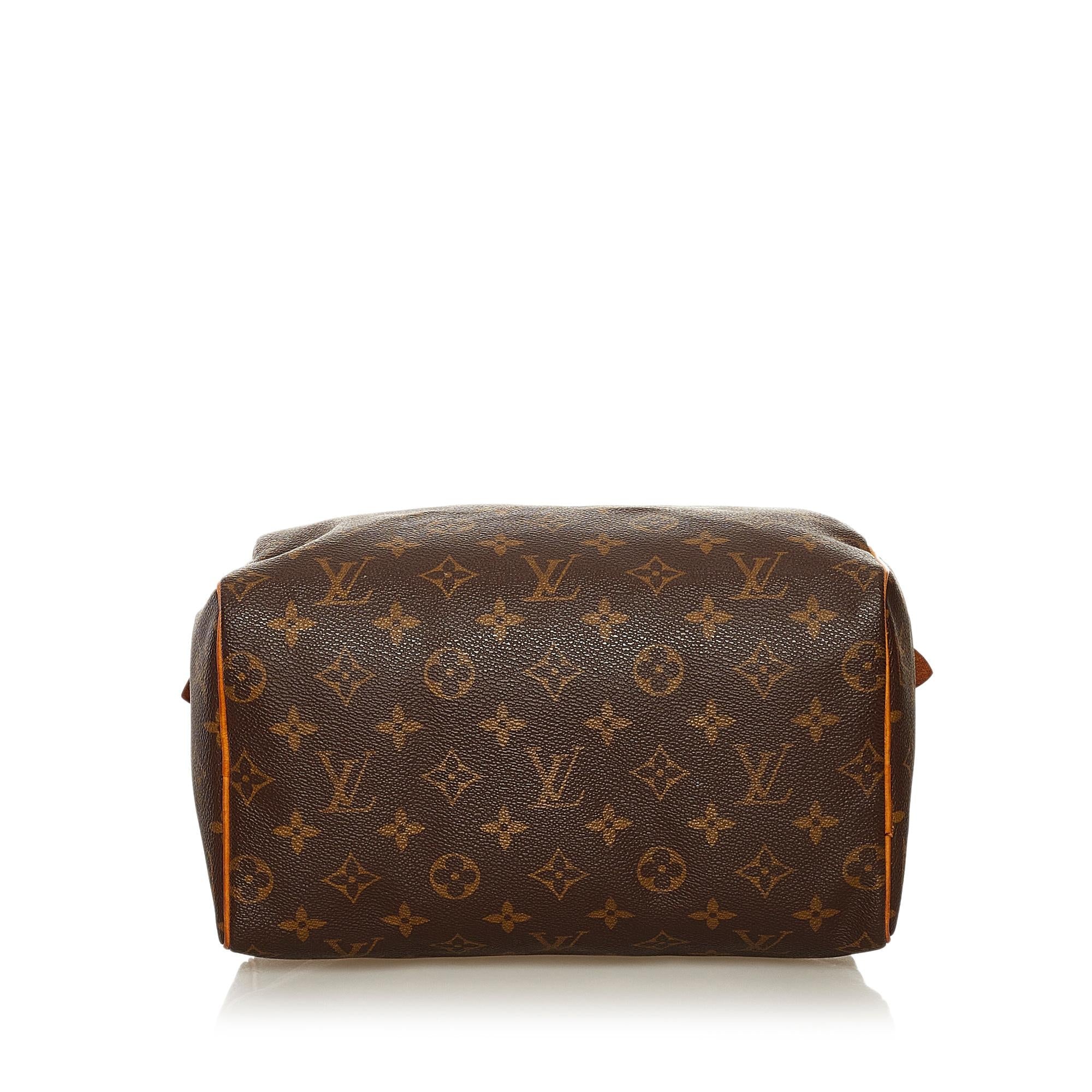 Louis Vuitton Monogram Speedy 25 (SHG-35136)