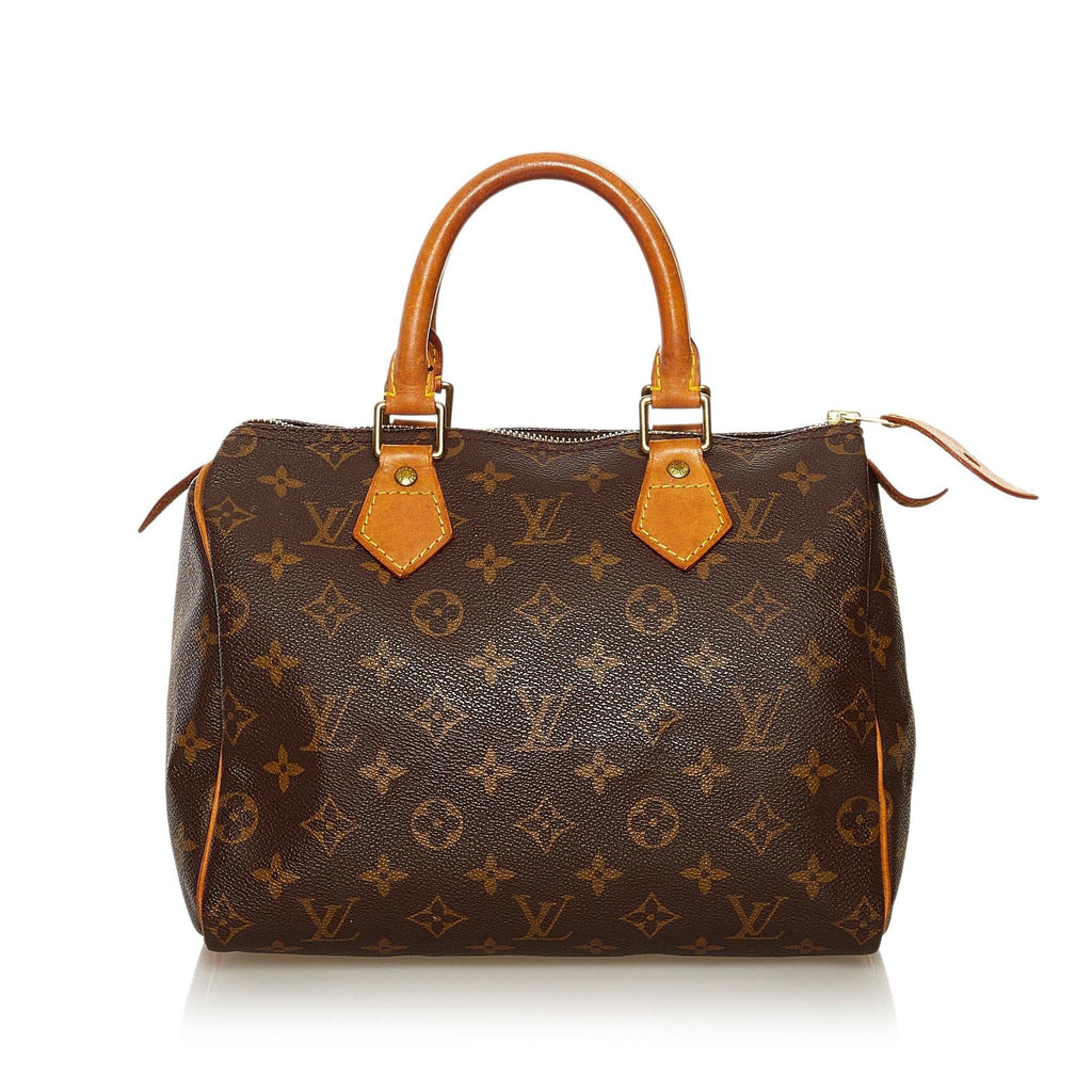 Louis Vuitton Monogram Speedy 25 (SHG-35136)