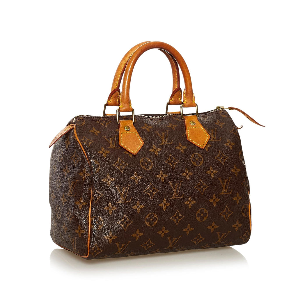 Louis Vuitton Monogram Speedy 25 (SHG-35136)
