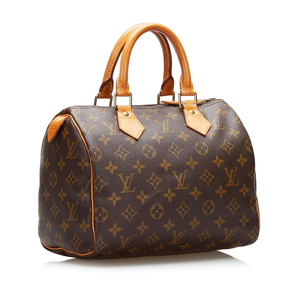 Louis Vuitton Monogram Speedy 25 (SHG-37545)