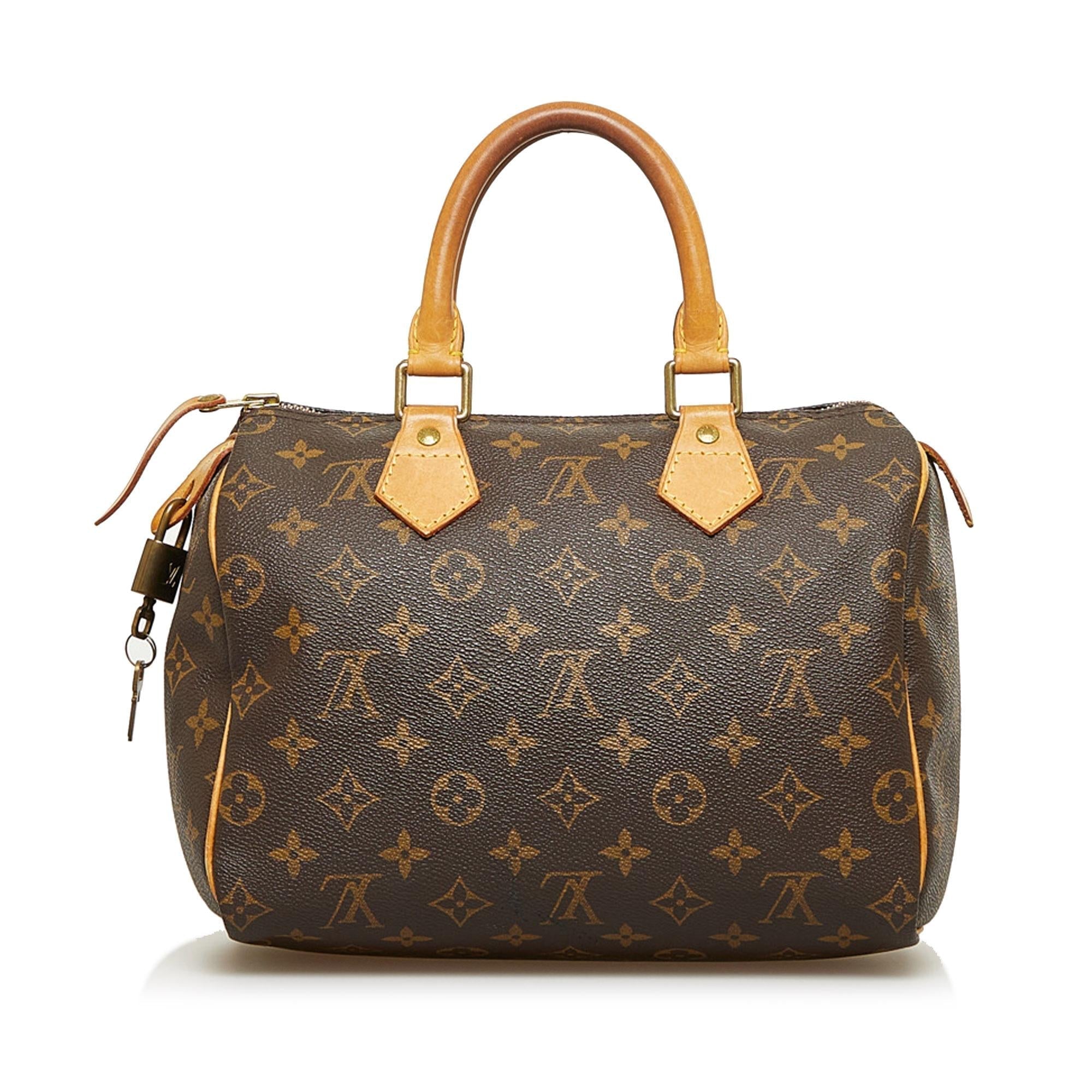 Louis Vuitton Monogram Speedy 25 (SHG-0e7mTA)