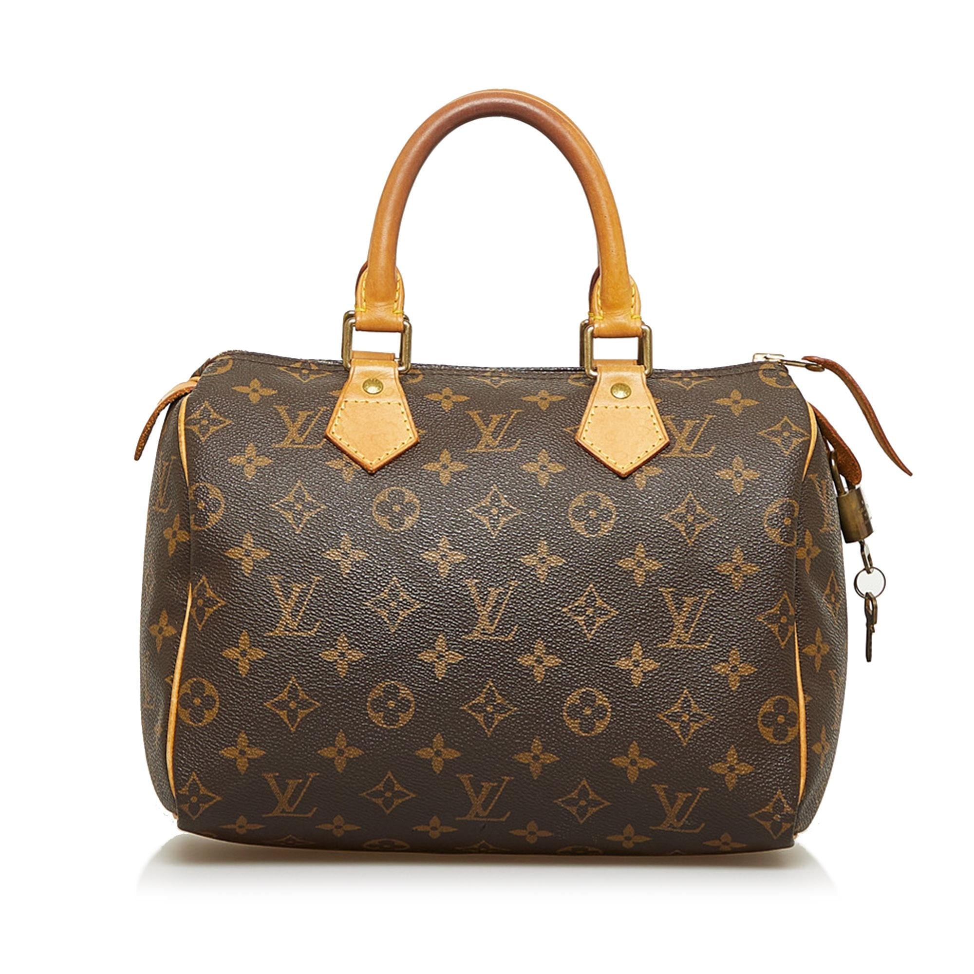 Louis Vuitton Monogram Speedy 25 (SHG-0e7mTA)