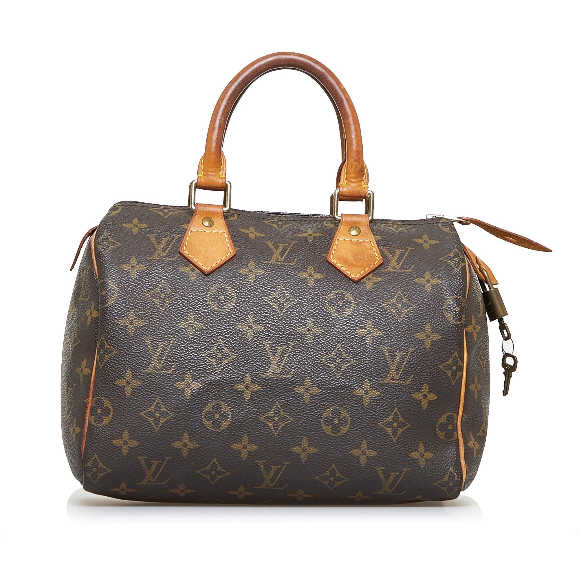 Louis Vuitton Monogram Speedy 25 (SHG-16M84M)
