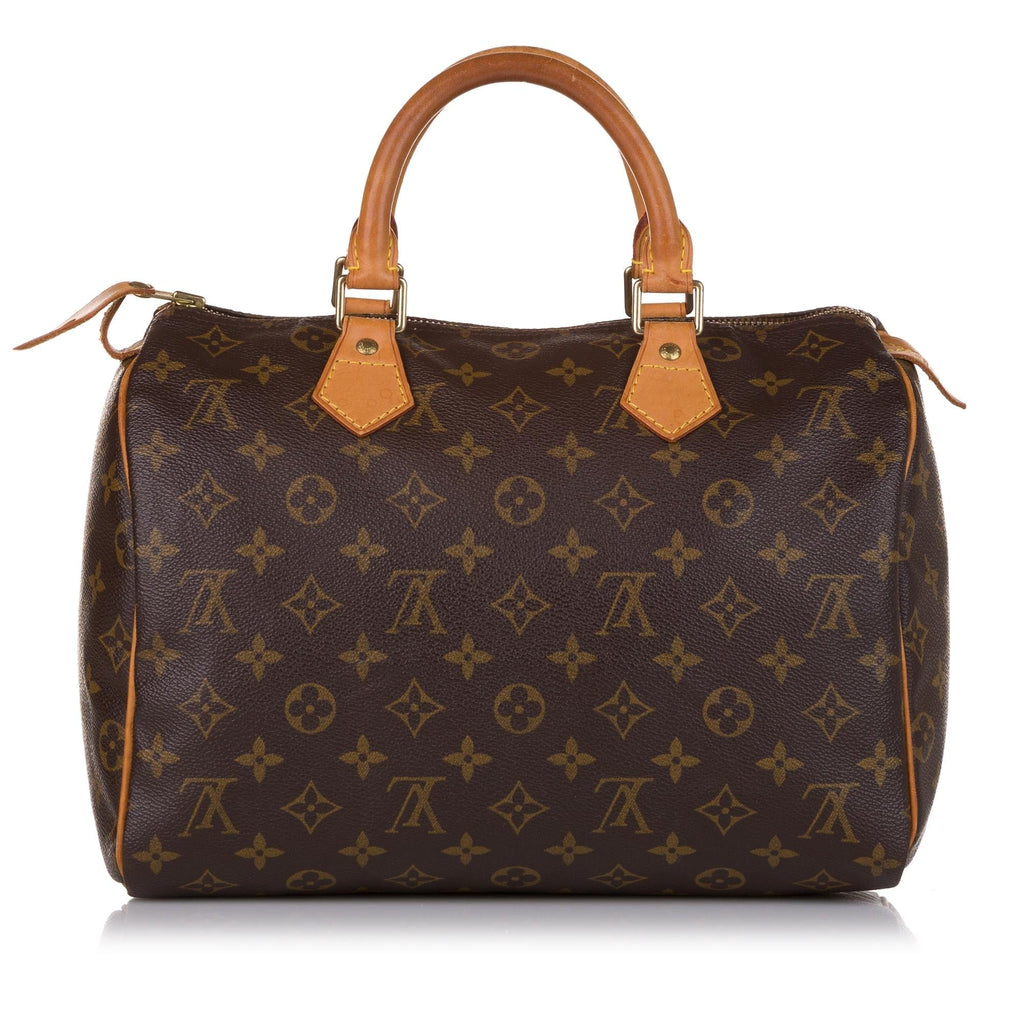 Louis Vuitton Monogram Speedy 30 (SHG-33057)