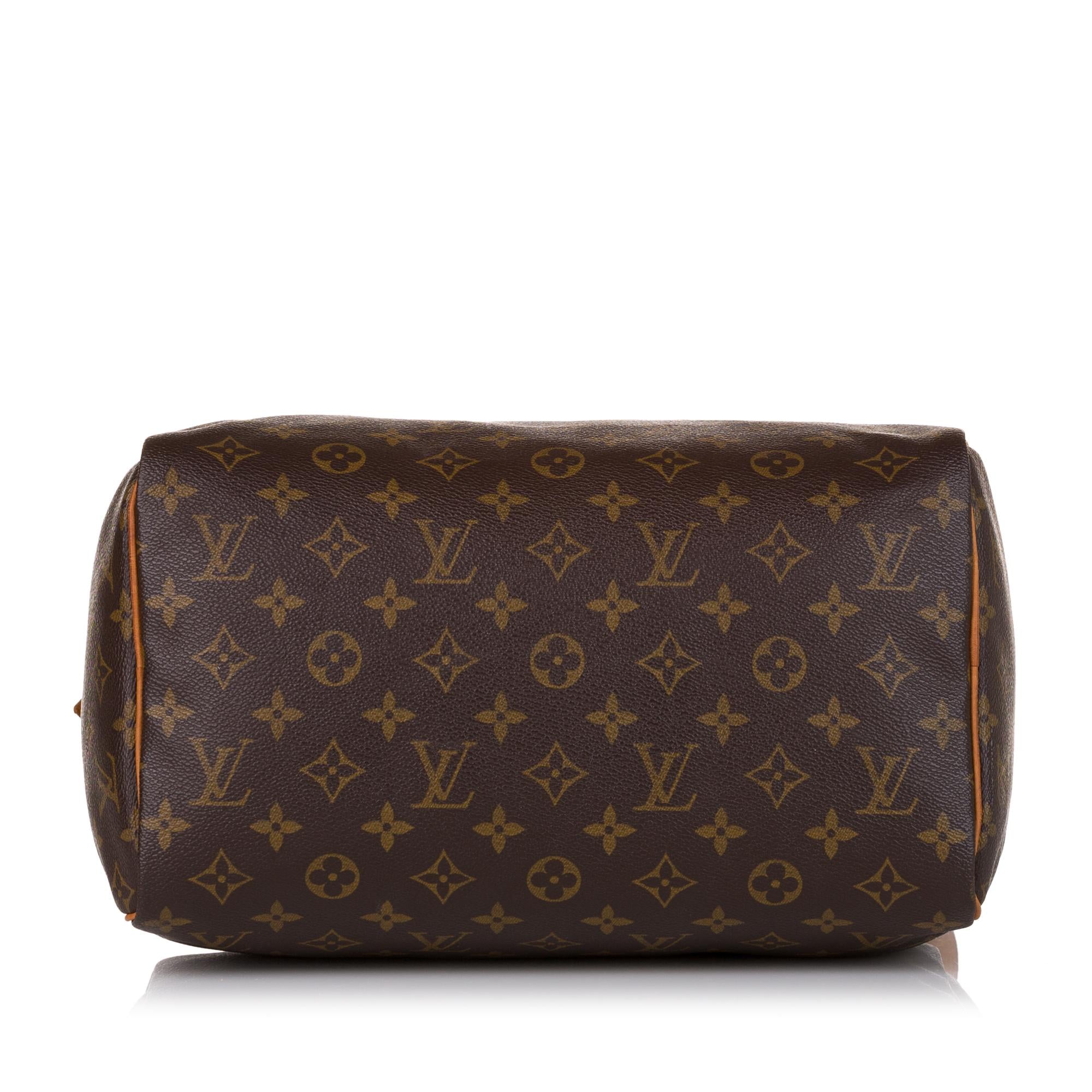 Louis Vuitton Monogram Speedy 30 (SHG-33057)