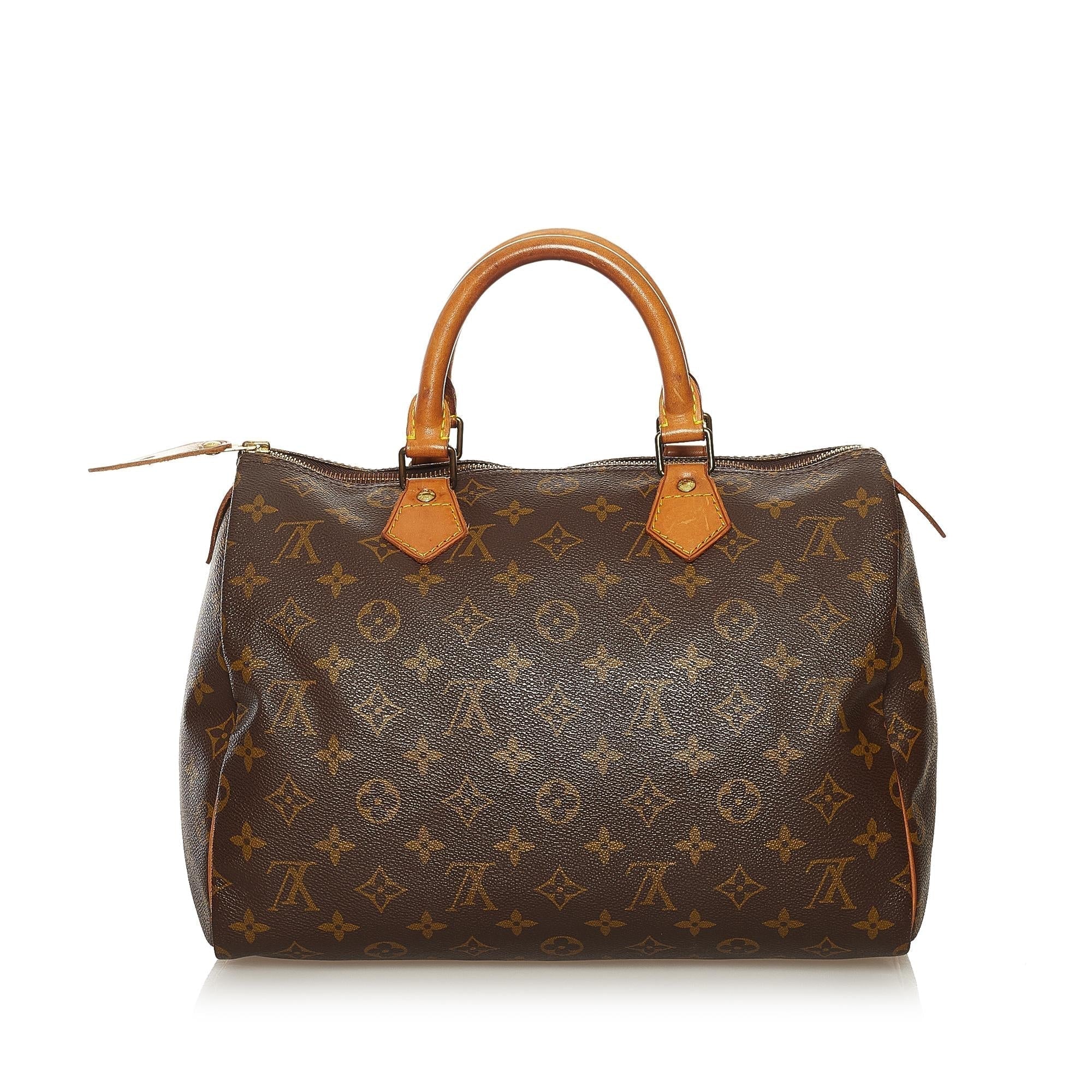 Louis Vuitton Monogram Speedy 30 (SHG-34380)