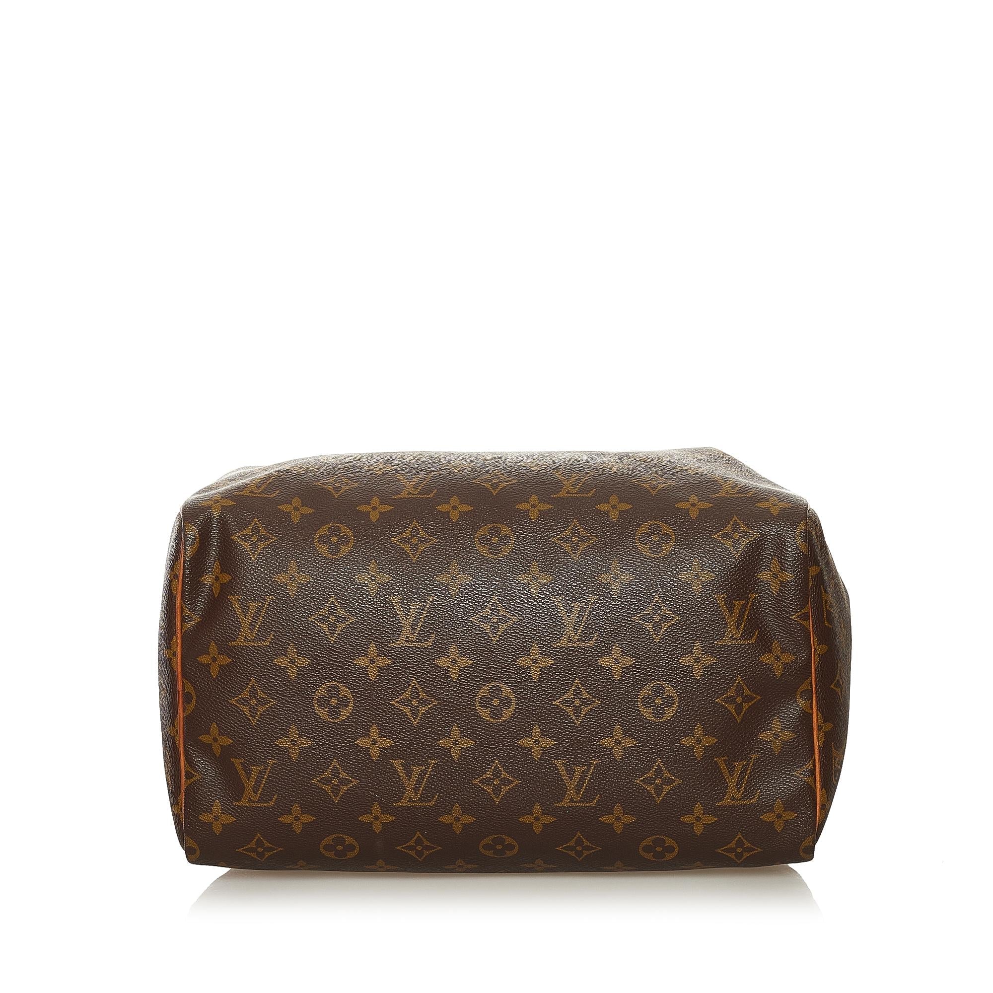Louis Vuitton Monogram Speedy 30 (SHG-34380)