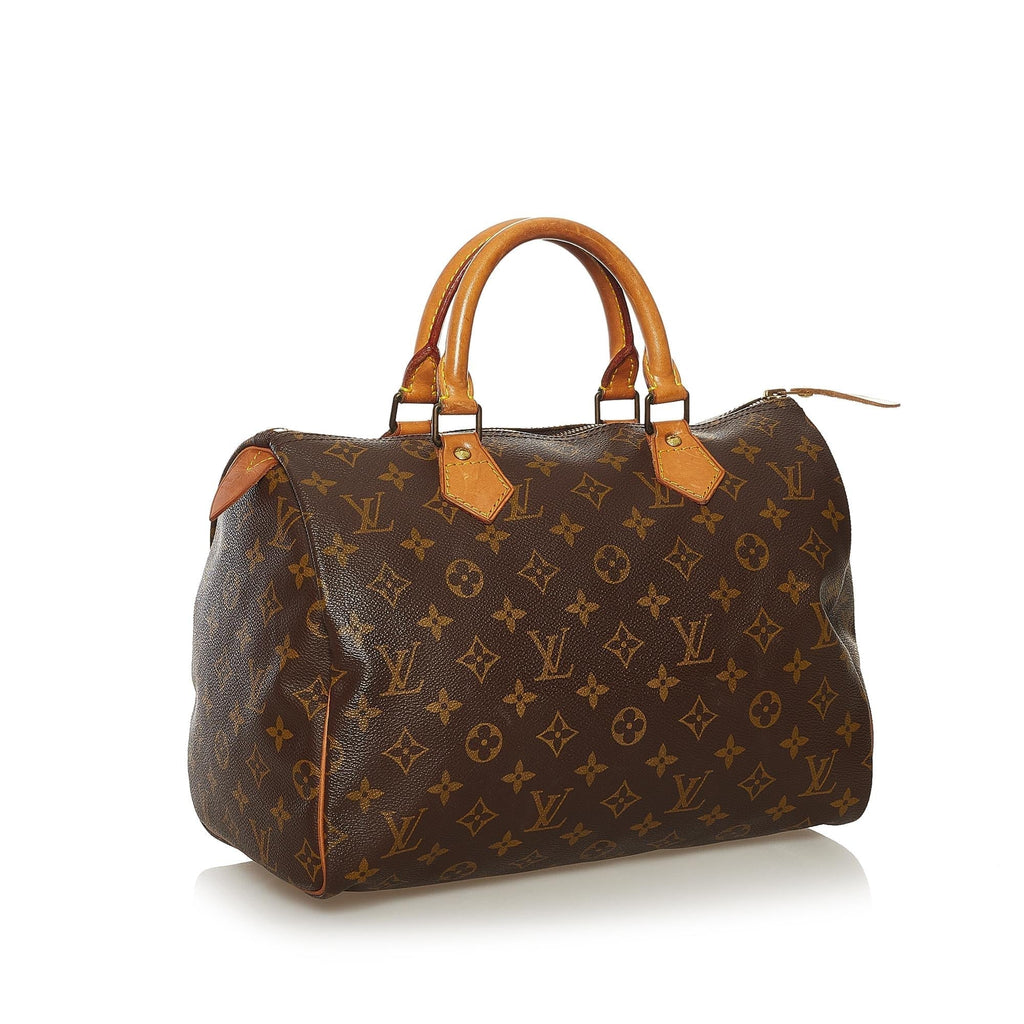 Louis Vuitton Monogram Speedy 30 (SHG-34380)