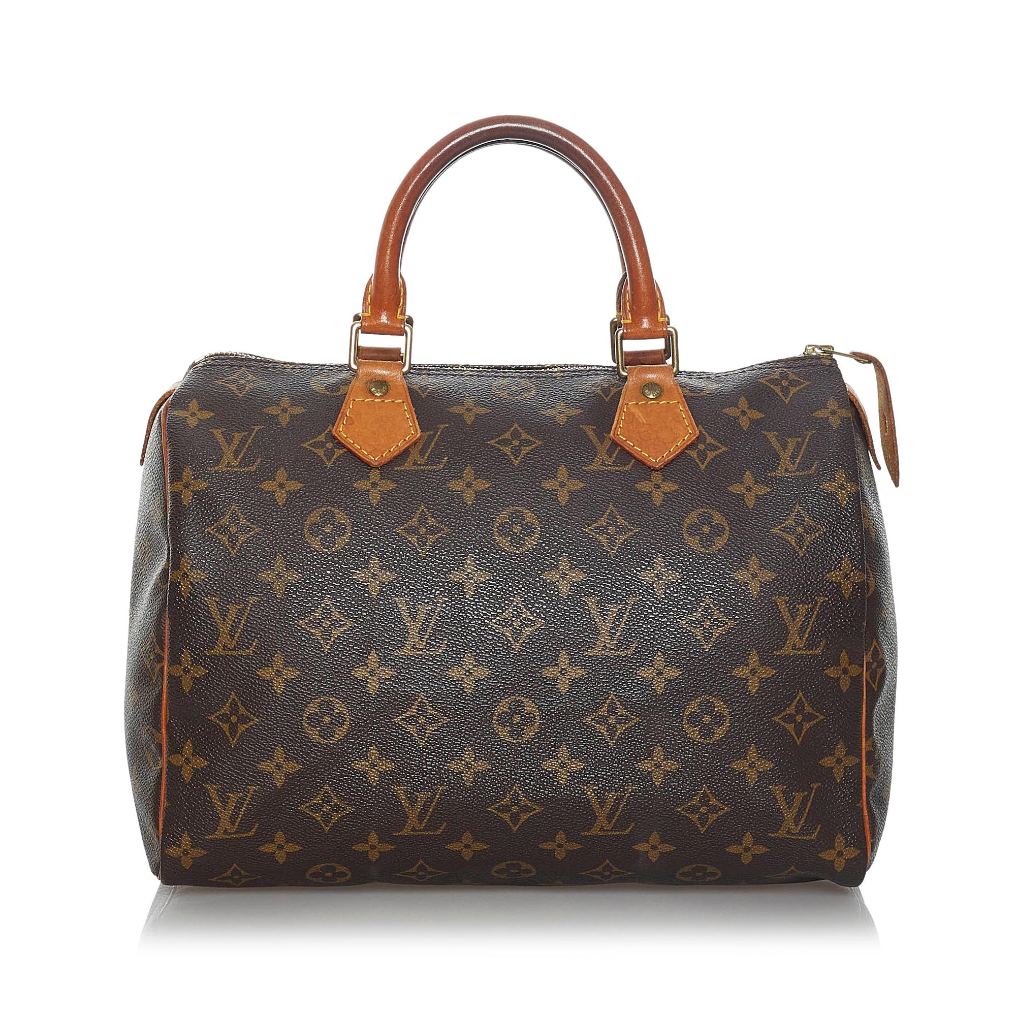 Louis Vuitton Monogram Speedy 30 (SHG-34994)