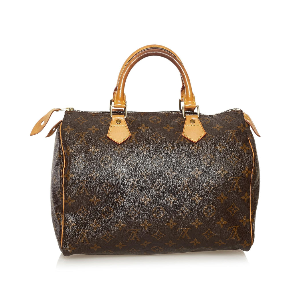 Louis Vuitton Monogram Speedy 30 (SHG-35036)