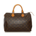 Louis Vuitton Monogram Speedy 30 (SHG-35100)