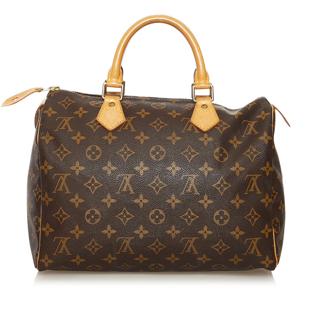 Louis Vuitton Monogram Speedy 30 (SHG-35117)