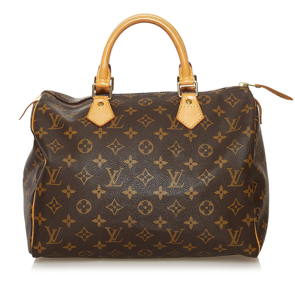 Louis Vuitton Monogram Speedy 30 (SHG-35117)
