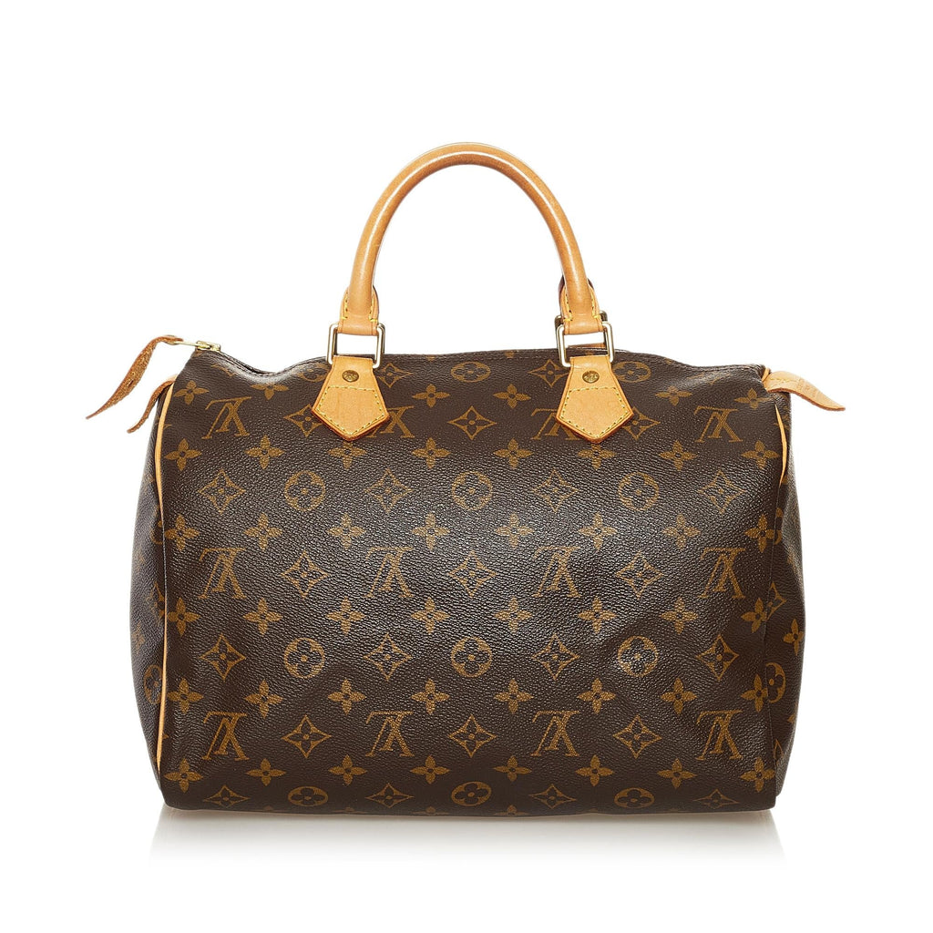 Louis Vuitton Monogram Speedy 30 (SHG-35181)
